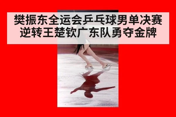 樊振东全运会乒乓球男单决赛逆转王楚钦广东队勇夺金牌